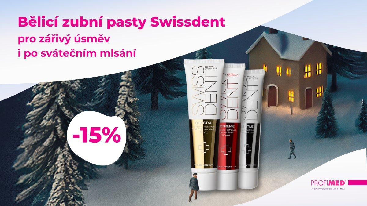 Zářivý úsměv na Vánoce