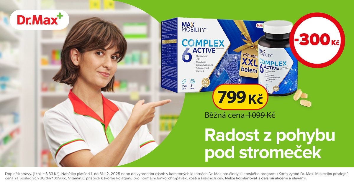 Radost z pohybu pod stromeček