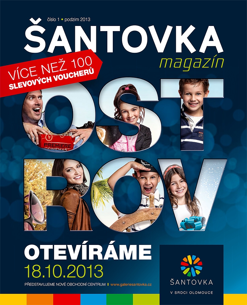 Magazín obchodního centra Galerie Šantovka