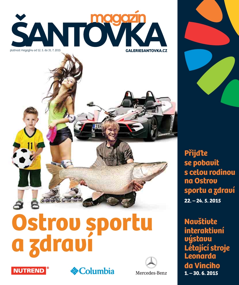 Magazín obchodního centra Galerie Šantovka